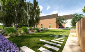 Nowoczesny ogród na Pomorzu