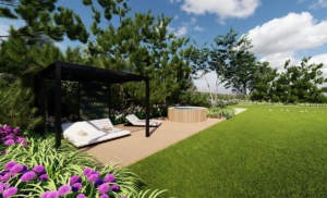 Nowoczesny ogród na Pomorzu