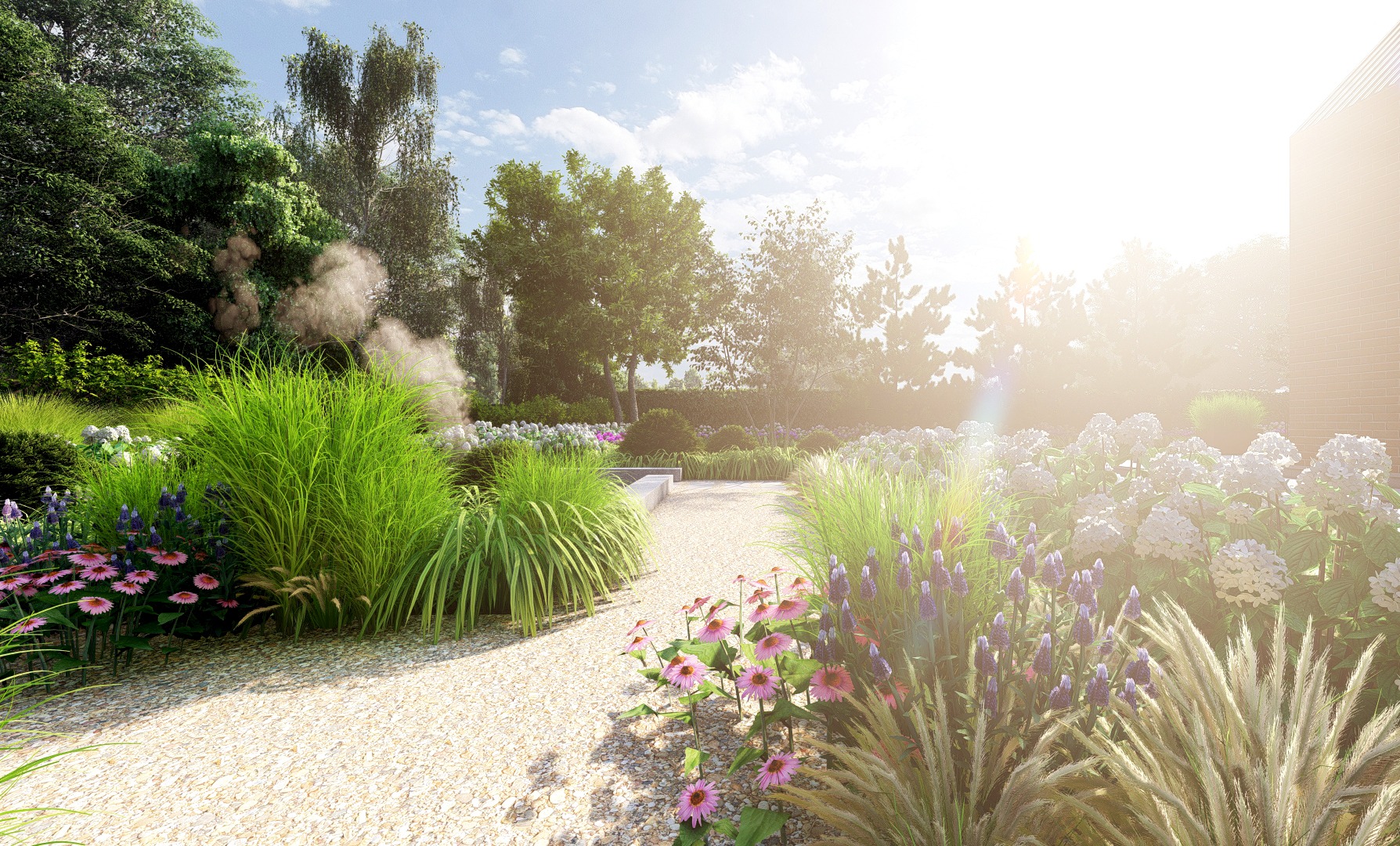 Nowoczesny ogród na pomorzu