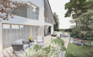 leśny ogród w stolicy