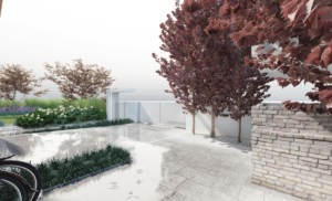 leśny ogród w stolicy