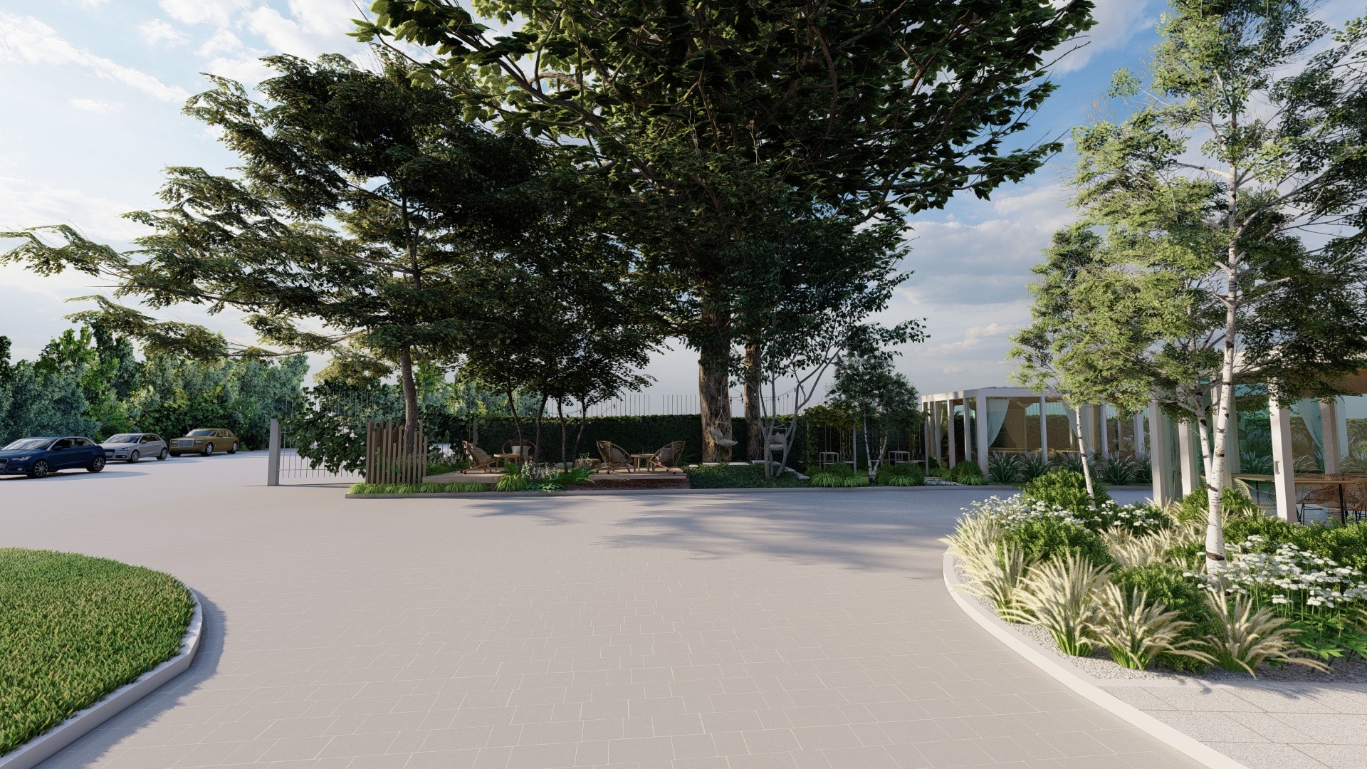 ogródek restauracyjny