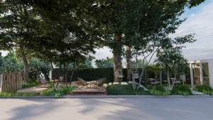 ogródek restauracyjny