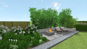 nowoczesne ogrody - projektowanie ogrodów Poznań - aranżacja ogrodu