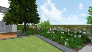 nowoczesne ogrody - projektowanie ogrodów Poznań - aranżacja ogrodu