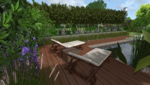 duży projekt ogrodu w Gdyni nowoczesny ogród basen altana ogrodowa rfstudio Rockandflower studio (12)