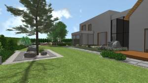 nowoczesne ogrody - ogrody geometryczne - ogród skandynawski