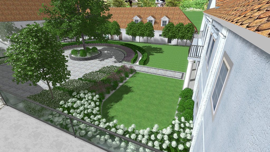 projekt ogrodu poznań, projekt ogrodu nad jeziorem, zagospodarowanie terenu zieleni Poznań