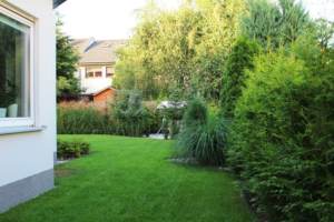 projekt ogrodu Poznań, nowoczesny ogród, projekt niewielkiego ogrodu