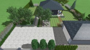 ogrody nowoczesne, ogrody naturalistyczne, projekty ogrodów przydomowych