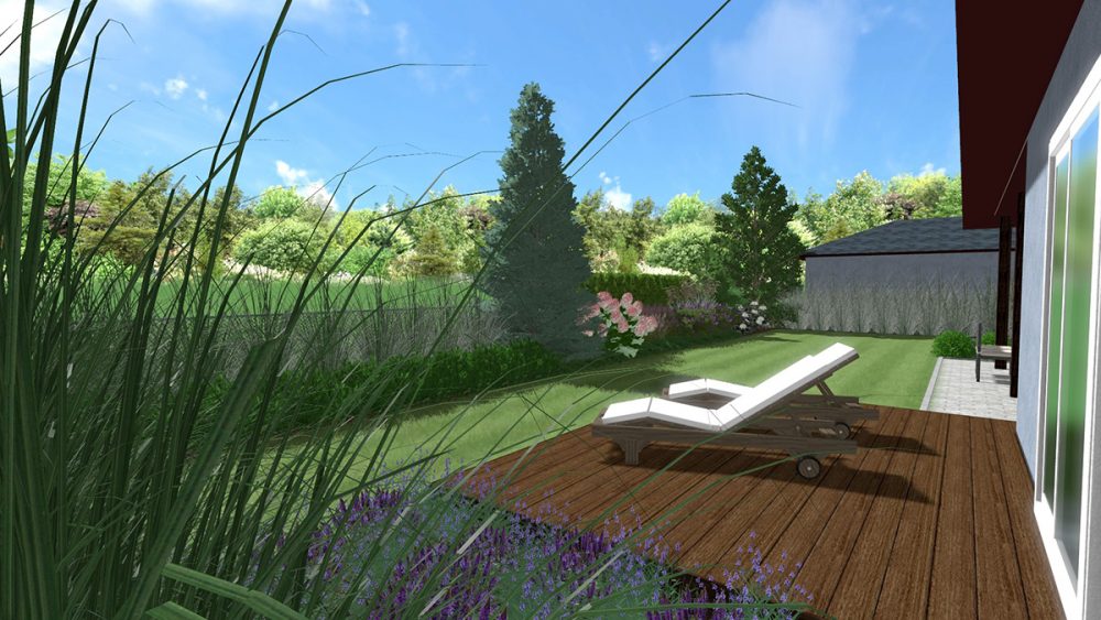 ogrody nowowczesne, ogrody naturalistyczne, projekty ogrodów przydomowych