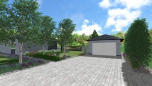 ogrody nowowczesne, ogrody naturalistyczne, projekty ogrodów przydomowych