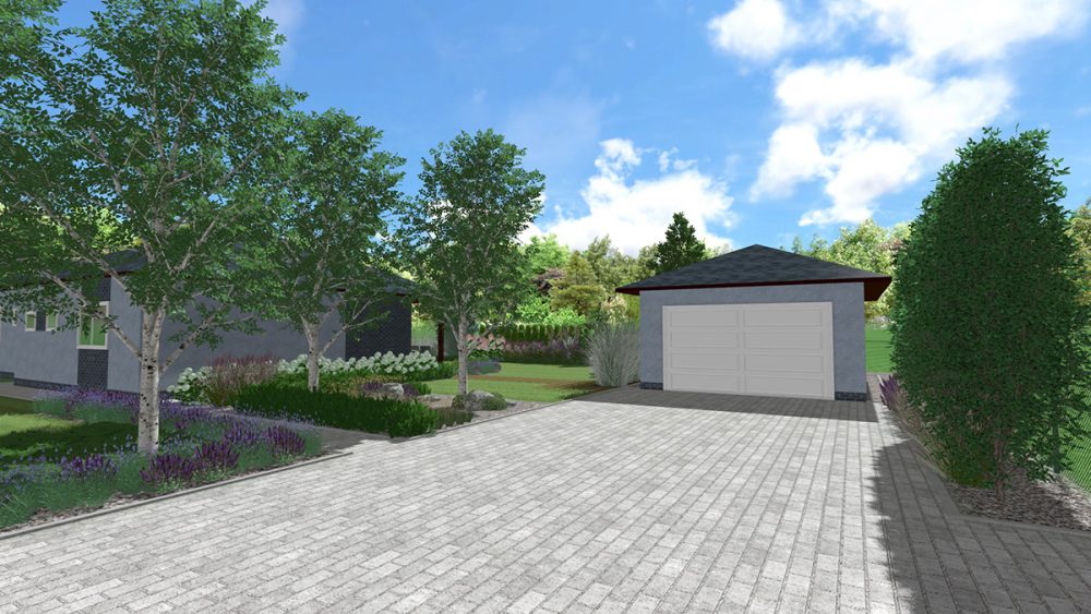 ogrody nowowczesne, ogrody naturalistyczne, projekty ogrodów przydomowych