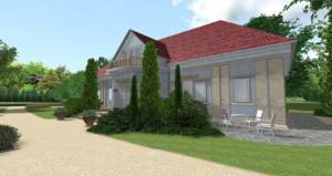 zagospodarowanie zieleni przy dworku - zabytkowe założenia ogrodowe - ogrody eleganckie