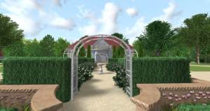 zagospodarowanie zieleni przy dworku - zabytkowe założenia ogrodowe - ogrody eleganckie