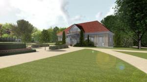 zagospodarowanie zieleni przy dworku - zabytkowe założenia ogrodowe - ogrody eleganckie