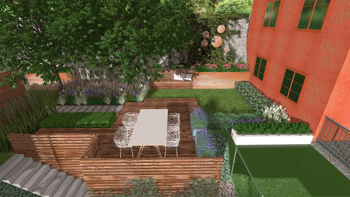 projekt nowoczesnego ogrodu Poznań, projektowanie nowoczesnych ogrodów, Projekt ogrodu Poznań, projektowanie ogrodów poznań, architekt krajobrazu poznań, ogrody poznań, ogrody, projektowanie ogrodów