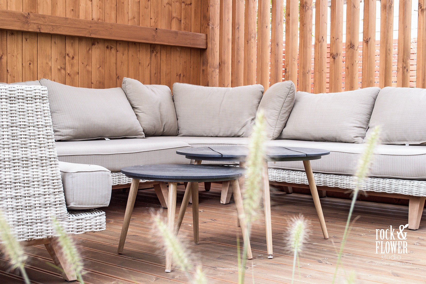 Maly ogród w Pradze