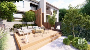 projekt małego ogrodu Poznań