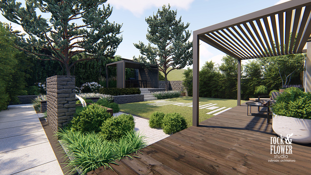 projekty nowoczesnych ogrodów Poznań