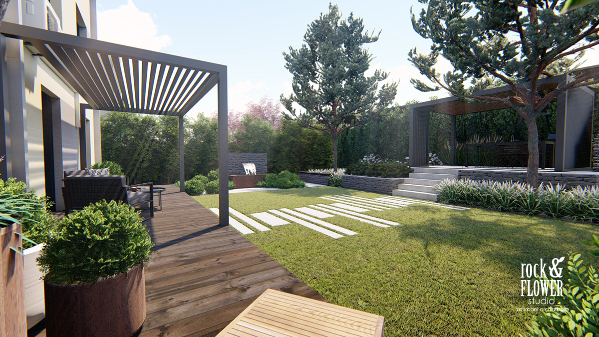 projekty nowoczesnych ogrodów Poznań