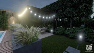 ogród do wypoczynku