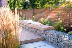 Ogród pełen materiałów