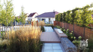 ogród łączonych materiałów