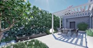 ogród minimalistyczny, ogród z basenem, jacuzzi w ogrodzie, nowoczesne jacuzzi, strefa spa w ogrodzie, element wodny w ogrodzie, woda w ogrodzie minimalistycznym, mininalizm w ogrodzie, trawy w ogrodzie, beton w ogrodzie, płyty betonowe w ogrodzie, ścianki betonowe w ogrodzie, elementy drewna w ogrodzie, beton architektoniczny, projektowanie ogrodów, projekt ogrodu minimalistycznego, projekt ogrodu nowoczesnego, projektowanie nowoczesnych ogrodów, projektowanie ogrodów poznań