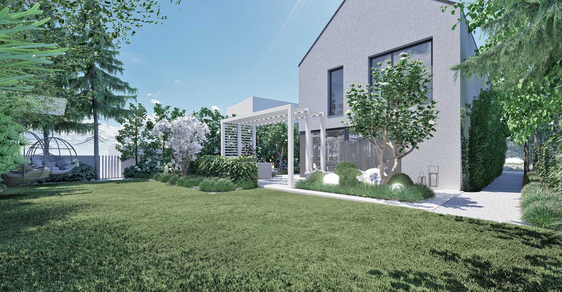 ogród minimalistyczny, ogród z basenem, jacuzzi w ogrodzie, nowoczesne jacuzzi, strefa spa w ogrodzie, element wodny w ogrodzie, woda w ogrodzie minimalistycznym, mininalizm w ogrodzie, trawy w ogrodzie, beton w ogrodzie, płyty betonowe w ogrodzie, ścianki betonowe w ogrodzie, elementy drewna w ogrodzie, beton architektoniczny, projektowanie ogrodów, projekt ogrodu minimalistycznego, projekt ogrodu nowoczesnego, projektowanie nowoczesnych ogrodów, projektowanie ogrodów poznań